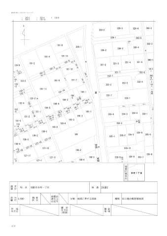 見附市本所1丁目　中古戸建の地図
