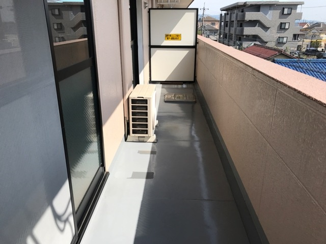 フォレストカワハラのバルコニー