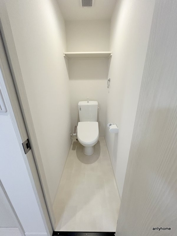 プルメリア関大前　仲介手数料無料のトイレ