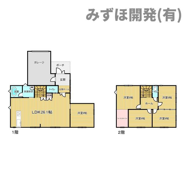 天童市泉町1丁目5-15の間取り
