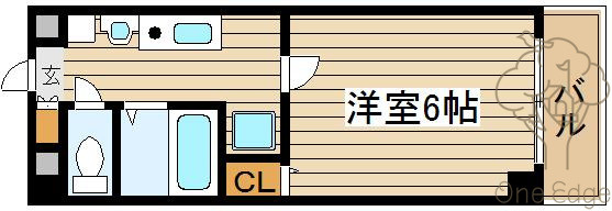 グランパシフィック十三の間取り
