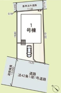 【区画図】 | 蓮田市黒浜　新築分譲住宅