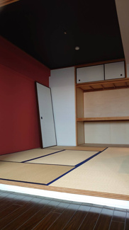 【和室】 | ネオハイツアメティ228 | LDKと続きの和室6帖。◎鍵は当社にあるのでスムーズに内覧出来ます