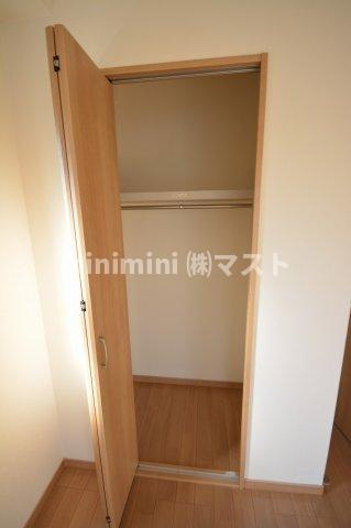 大阪市此花区島屋３丁目のアパートの収納