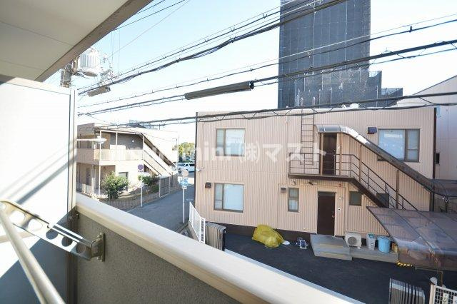 大阪市此花区島屋３丁目のアパートの展望