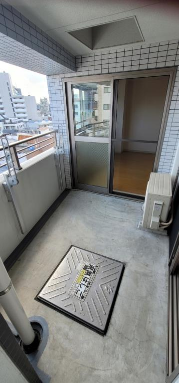 エリアＭのバルコニー