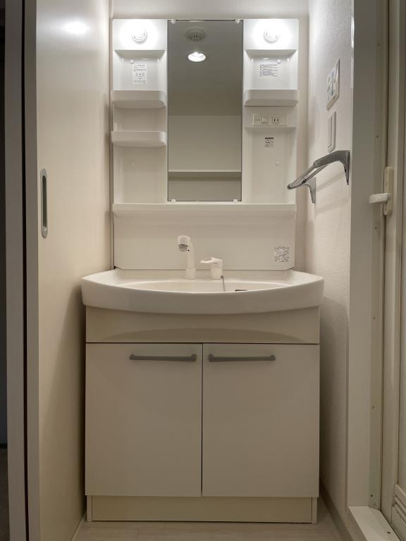 エリアＭの洗面所