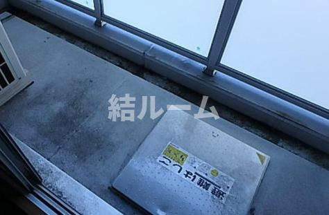 板橋区前野町３丁目の賃貸マンションのバルコニー