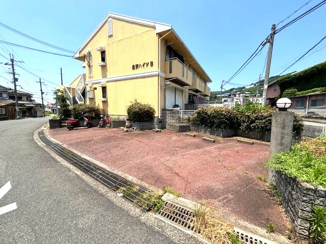 星野ハイツの駐車場
