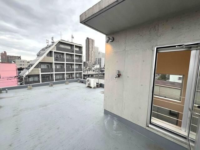 M's清澄白河のバルコニー