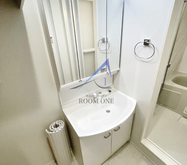 グラン・ルミエール北千住の洗面所|洗面台です。