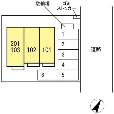 ハレ　カイマナの区画図