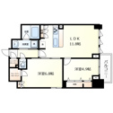 【間取り】 | スプランディッド上本町WEST　間取り