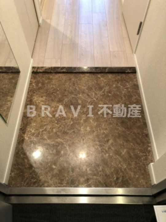 レオンコンフォート本町東Ⅲ　BRAVI不動産の玄関|【レオンコンフォート本町東Ⅲ】落ち着いた玄関です