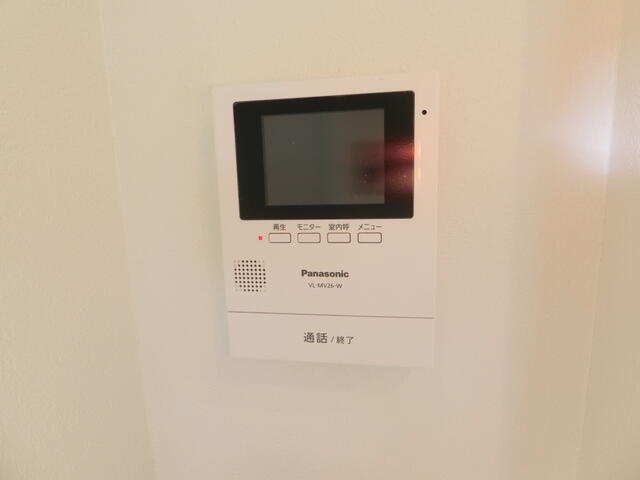 調布市富士見町４丁目のアパートのセキュリティ|モニター付きインターホン