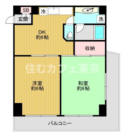 シルクハイム国分寺の間取り