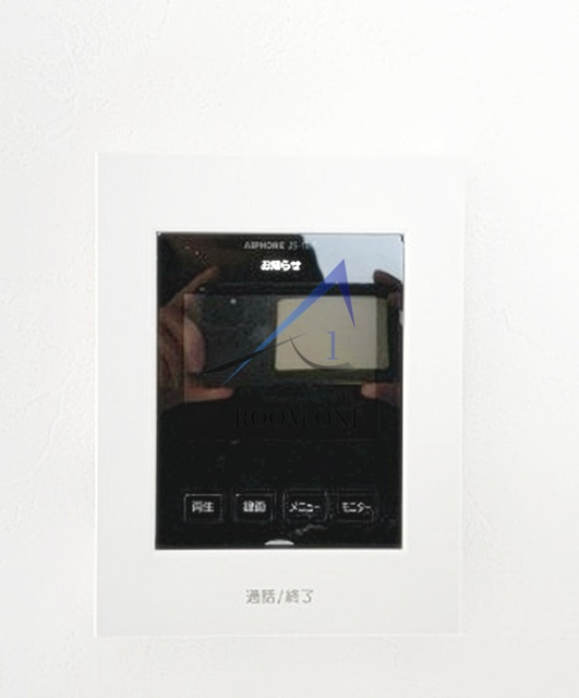 ソルナクレイシア荻窪Ⅲのセキュリティ|モニター付きインターホンです。