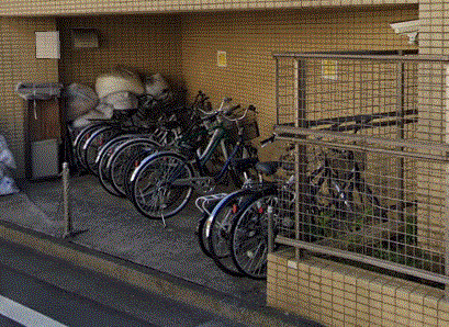 クレッセント西荻窪のその他共用部分|無料の駐輪場です