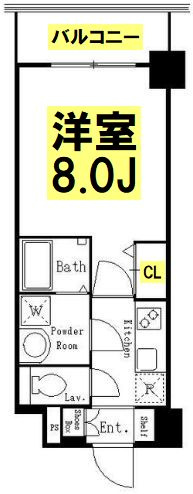 ドゥーエ西船橋の間取り