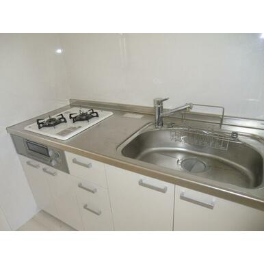 篠原伯母野山三丁目アパートのキッチン