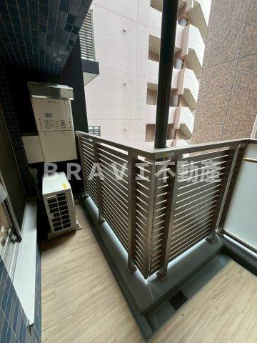 プレサンス北浜オリジン　BRAVI不動産のバルコニー|【プレサンス北浜オリジン】バルコニーです