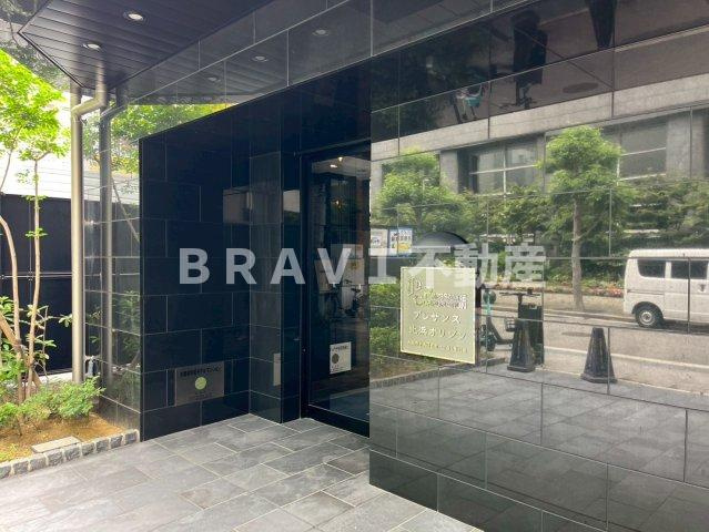 プレサンス北浜オリジン　BRAVI不動産のエントランス|【プレサンス北浜オリジン】ゆとりのあるエントランスです