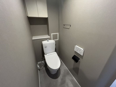 【トイレ】 | 芝公園アパートメント | ゆったりとした空間のトイレです