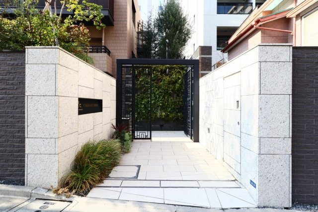 パークナード恵比寿のエントランス