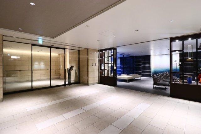 パークナード恵比寿のロビー