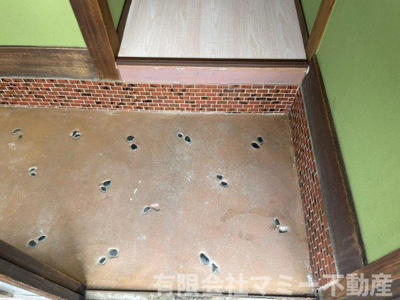 【玄関】 | 小古曾借家A