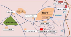 カーサ麻布ＡＮＮＥＸ　B101の地図