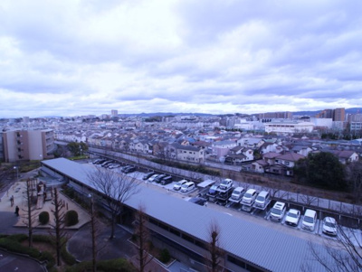 【展望】 | リバティパーク枚方B棟 | 物件からの眺望になります。