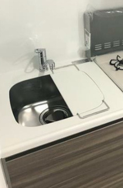 メイクスデザイン両国SOUTHのキッチン|シンク