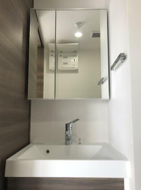 メイクスデザイン両国SOUTHの洗面所