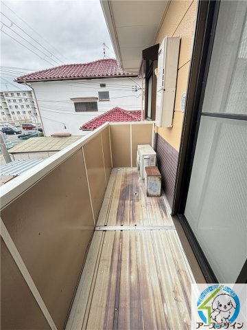 ファニータウン池内Ⅱのバルコニー