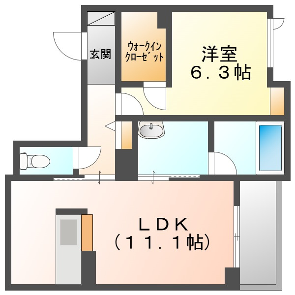 アメリスの間取り