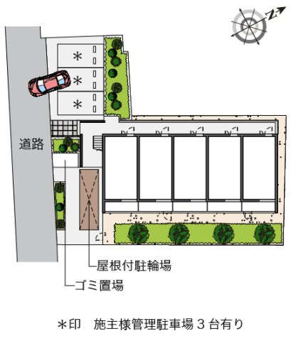 クレイノシーサイド石津川のその他|駐車場　お問い合わせ先　050-5213-1164