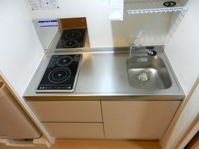 クレイノシーサイド石津川のキッチン|一人暮らしにピッタリの機能的なシンク