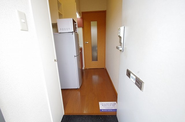 レオパレスオアシス岸和田の玄関