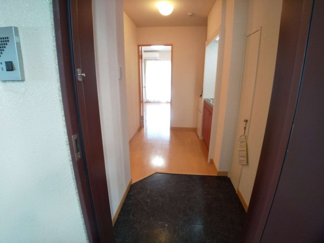 レオパレスＲＥＺＯＮ中百舌鳥の玄関|玄関ドアは防犯サムターン設置