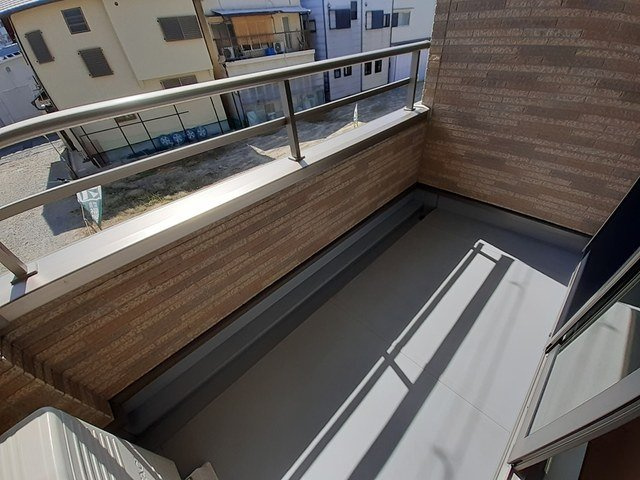 メゾン　フルールのバルコニー