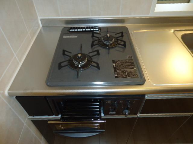 レジェンドのキッチン|２口ガスコンロ