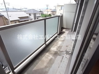 【バルコニー】 | デューク浜野 | 陽当たり良好なバルコニーです