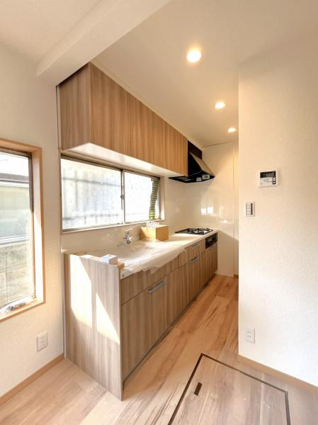 宇都宮市江曽島町　3ＬＤＫ　中古住宅のキッチン