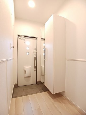 ケーズコート中迫２の玄関|シンプルで使いやすい玄関です