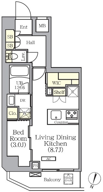 ARKMARK世田谷砧の間取り