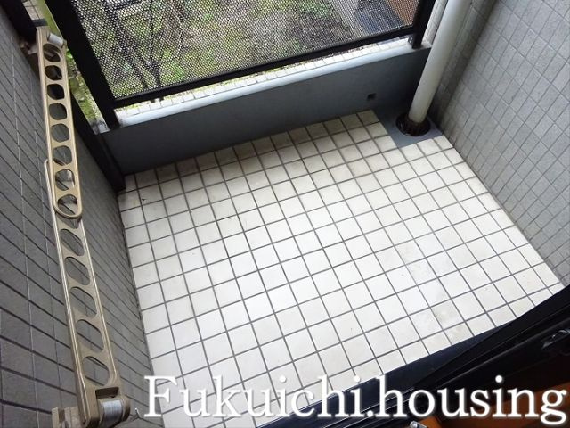 リズ松原Ⅱのバルコニー