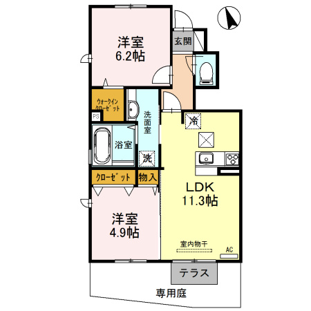 エタン・リジエールの間取り