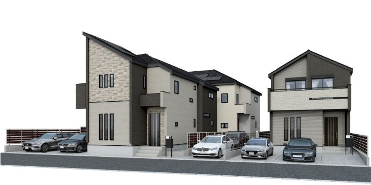 仲介手数料無料　東村山市多摩湖町1丁目　新築戸建　全3棟　