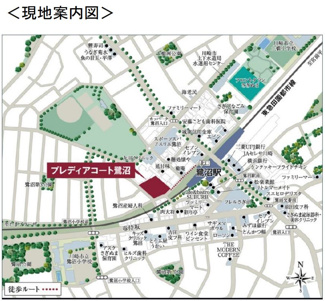 【地図】 | プレディアコート鷺沼
